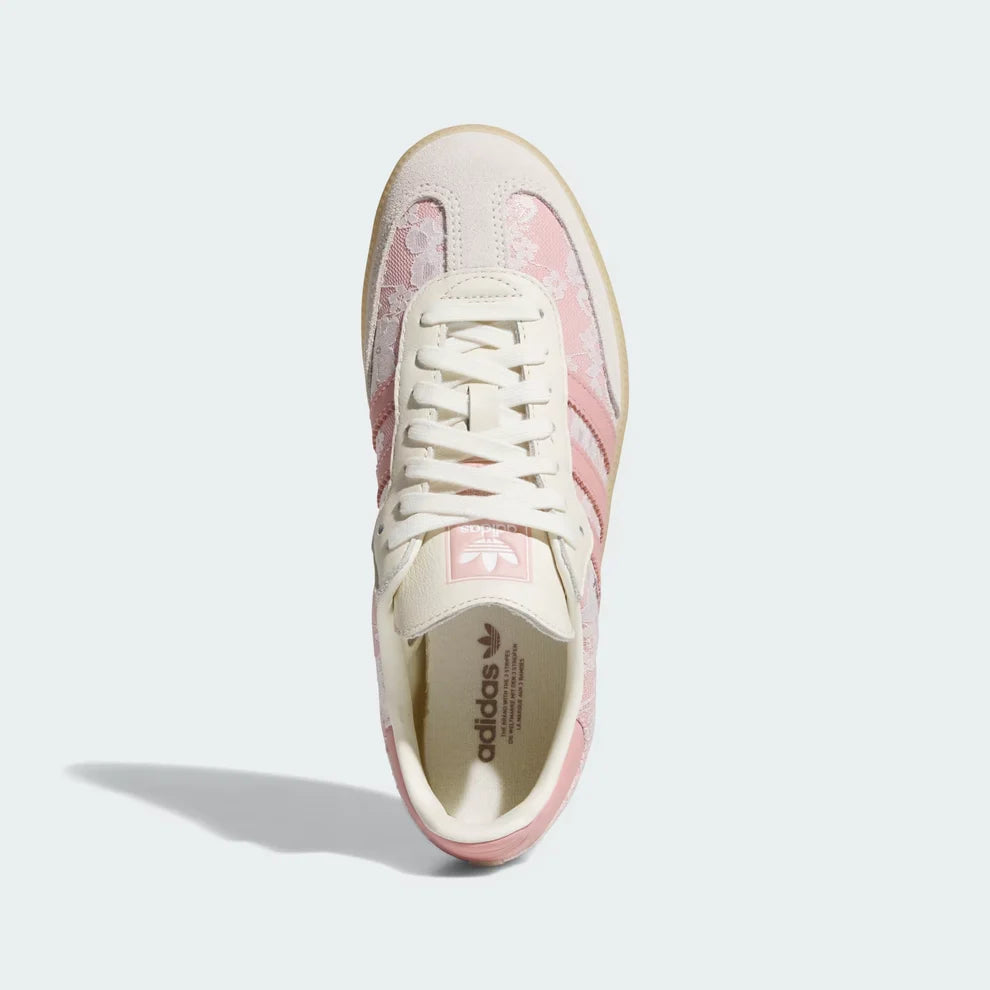 Samba OG Shoes – White & Pink Floral
