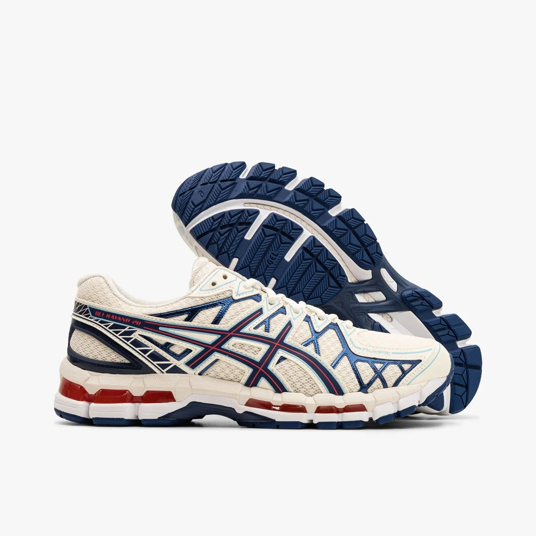 ASICS GEL-Kayano 20 – Cream & Deep Marine