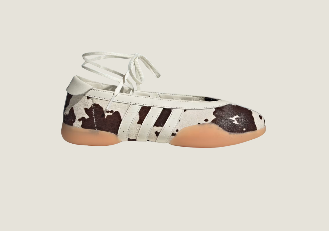 Taekwondo Mei Cow Print Brown / White