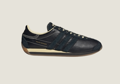 Wales Bonner x Country OG Core Black / Easy Yellow