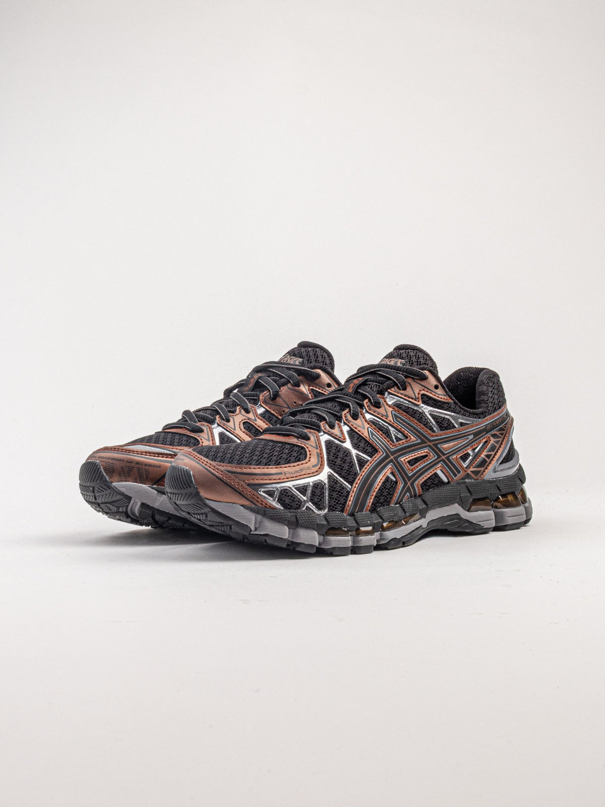 ASICS GEL-Kayano 20 – Black & Reddish Brown