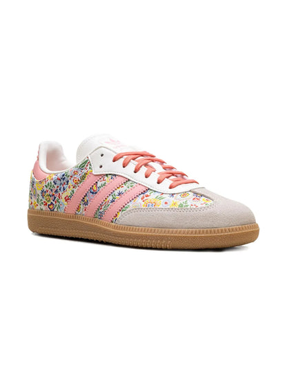 Samba London Floral Embroidered Sneakers