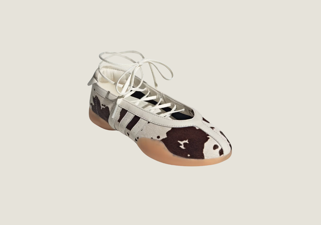 Taekwondo Mei Cow Print Brown / White
