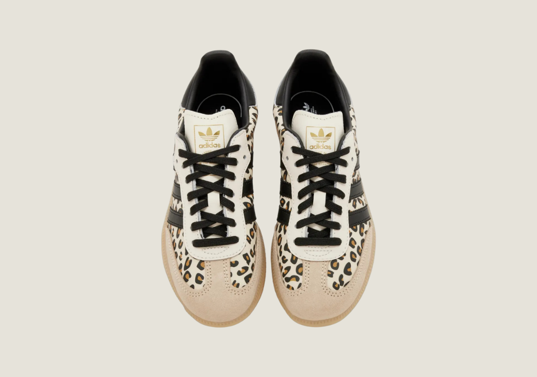 Samba Leopard Print Beige / Black