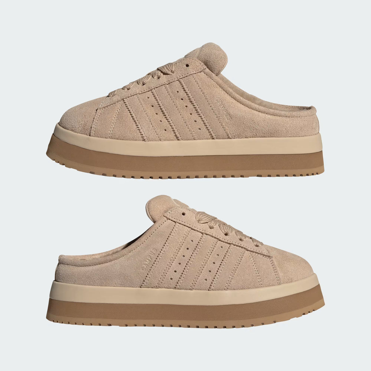 Campus 00s Winter Low Shoes – Beige