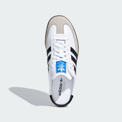 Samba Mule White and black