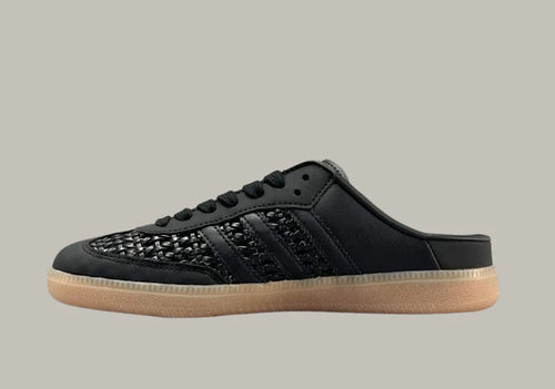 Samba Mule – Black/Gum
