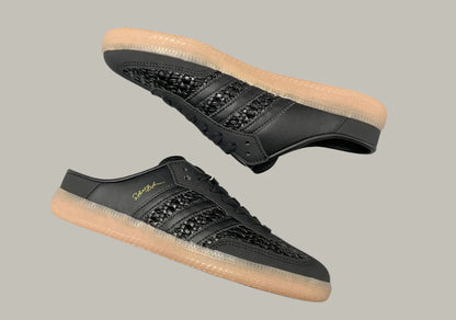 Samba Mule – Black/Gum