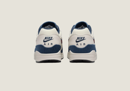 Air Max 1 "Notebook Doodles" Sail / Navy / Burgundy