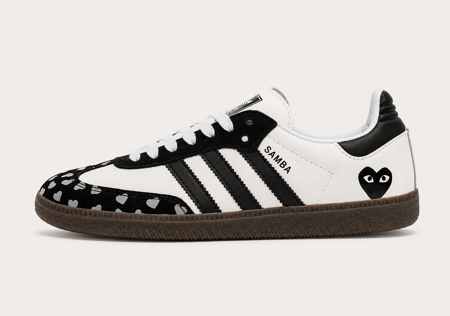 Samba X Cdg White/Black