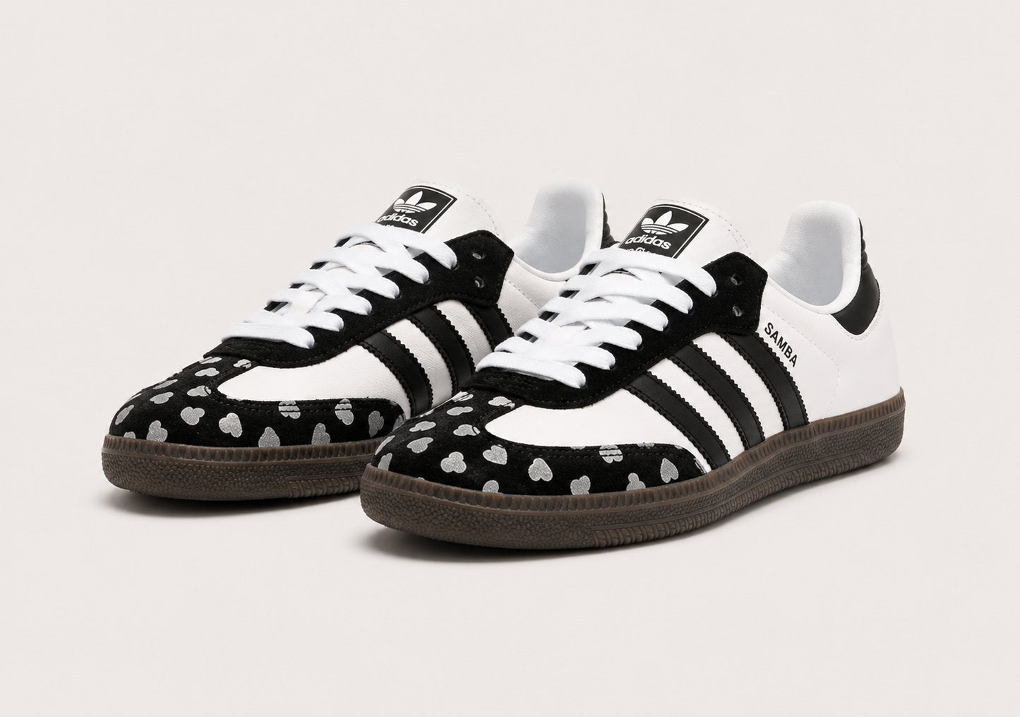 Samba X Cdg White/Black