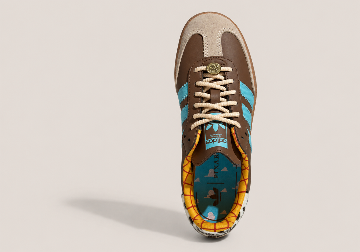 Toy Story Samba OG ‘Woody’ – Brown & Turquoise