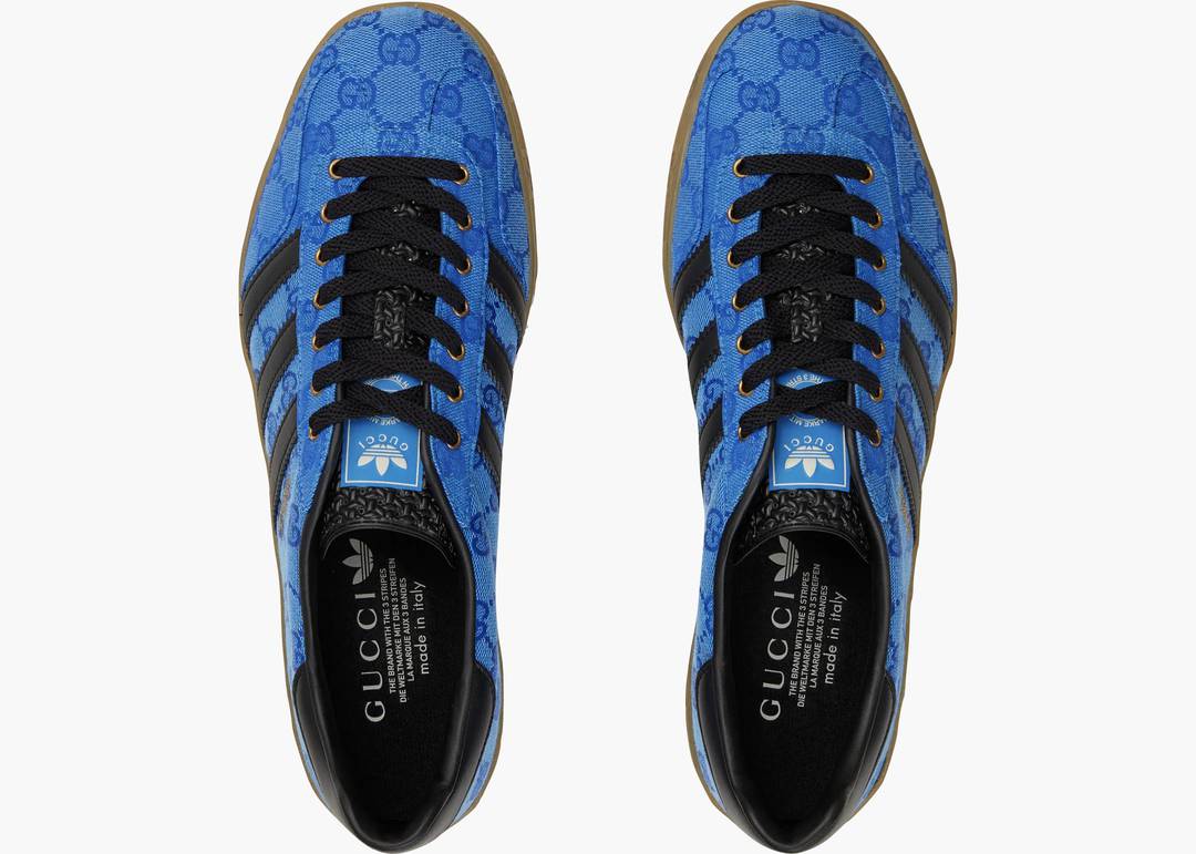 Gazelle Retro Monogram Blue Limited Edition