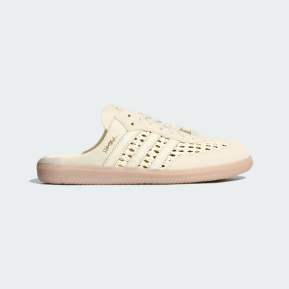 Samba Mule White Cream