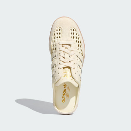 Samba Mule White Cream