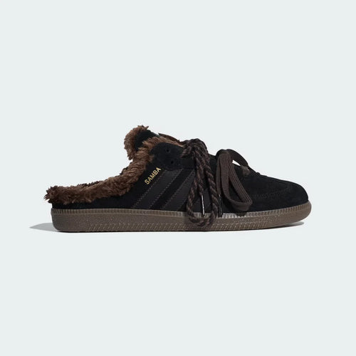 Samba OG Mule Shoes – Black & Dark Brown