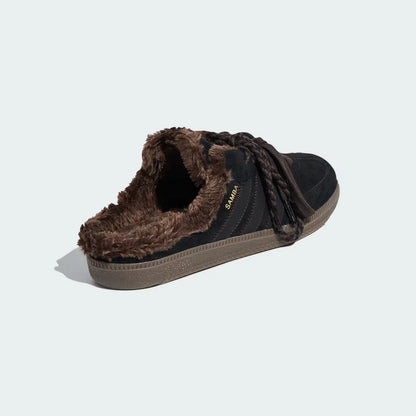 Samba OG Mule Shoes – Black & Dark Brown
