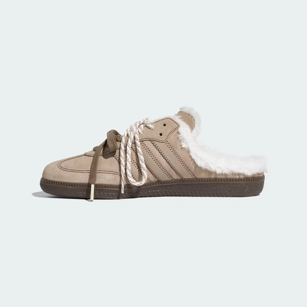 Samba OG Mule Shoes – Beige & Brown