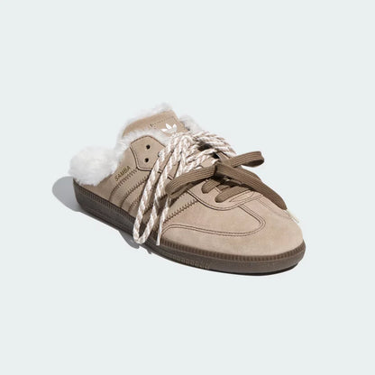 Samba OG Mule Shoes – Beige & Brown
