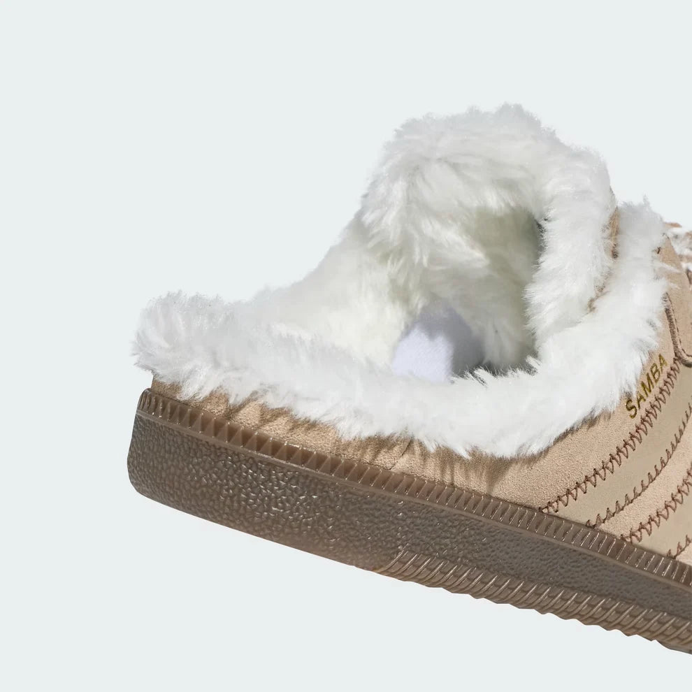 Samba OG Mule Shoes – Beige & Brown