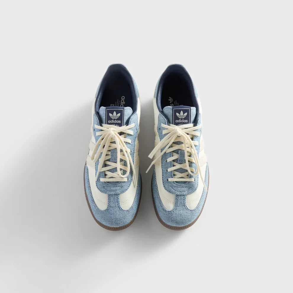 Originals Samba "Denim" – Cream White & Light Blue