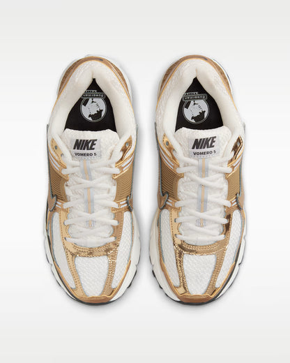 Zoom Vomero 5 Gold White