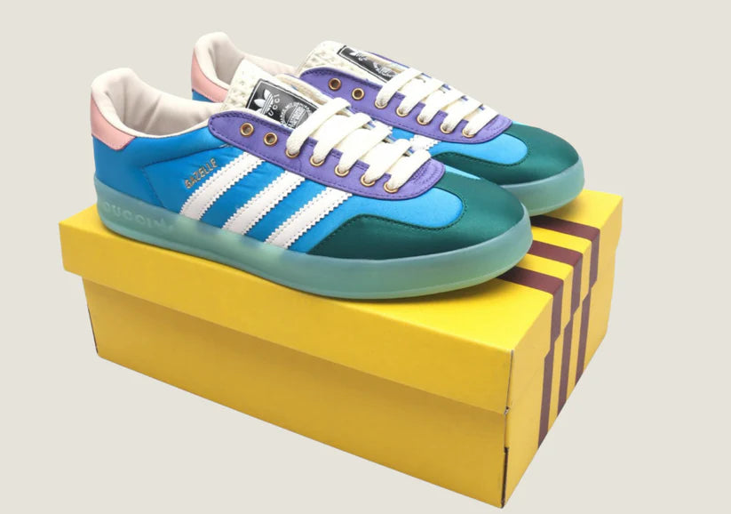 Gazelle Retro G Light Blue silk Limited Edition