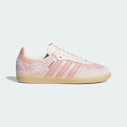 Samba OG Shoes – White &amp; Pink Floral
